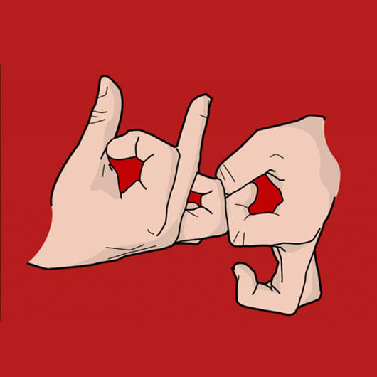 530-hand-sign-blogger-t-shirt