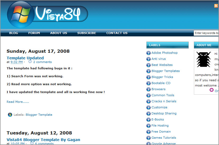 30 Google Blogger Blogspot Templates