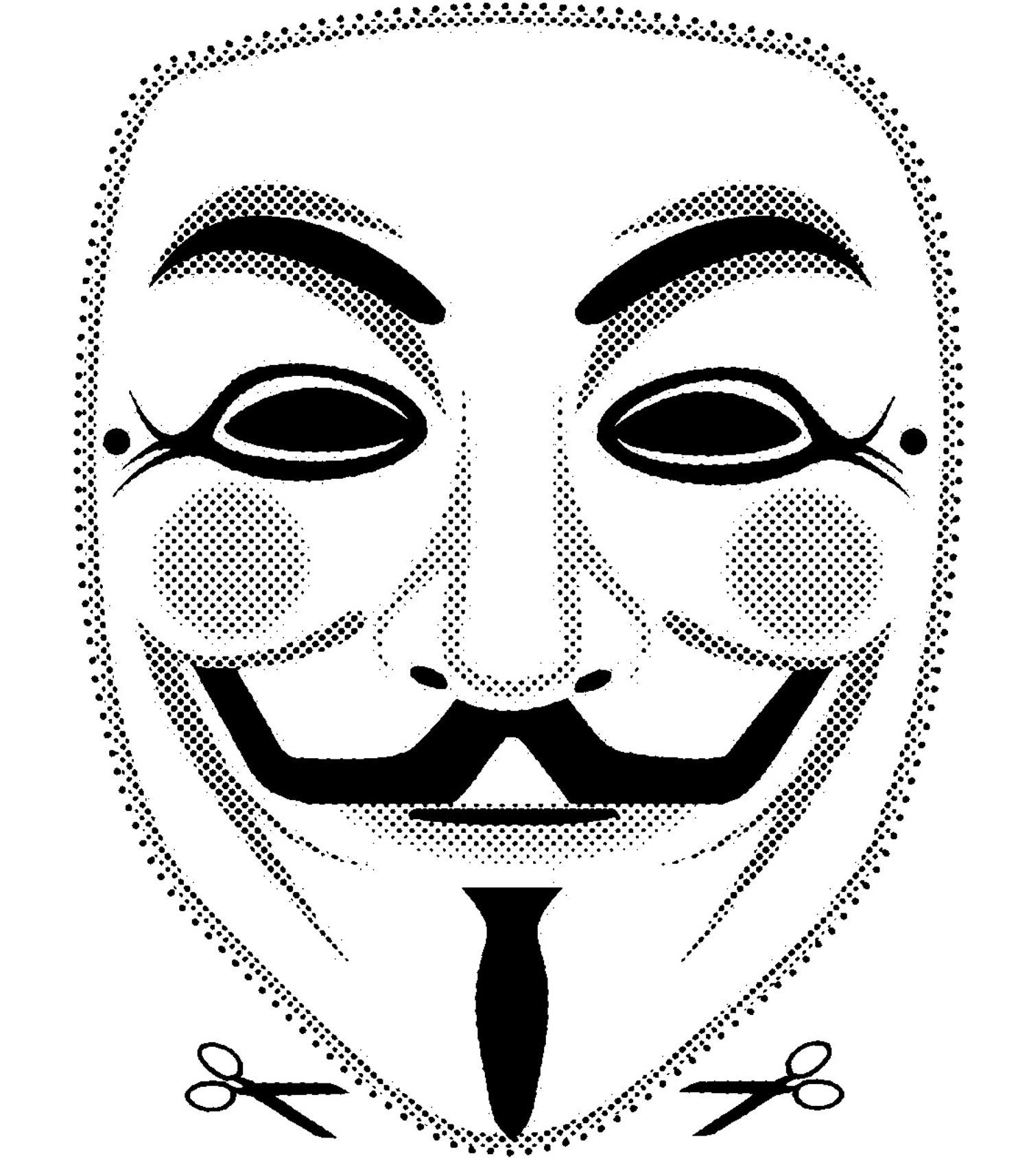 v for vendetta coloring pages - photo #21