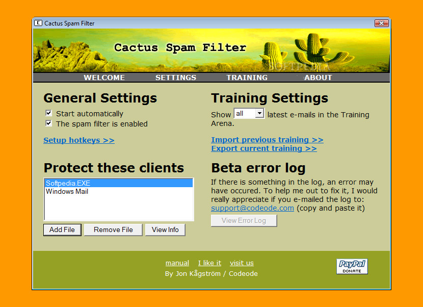 Spam Filtering Software Free
