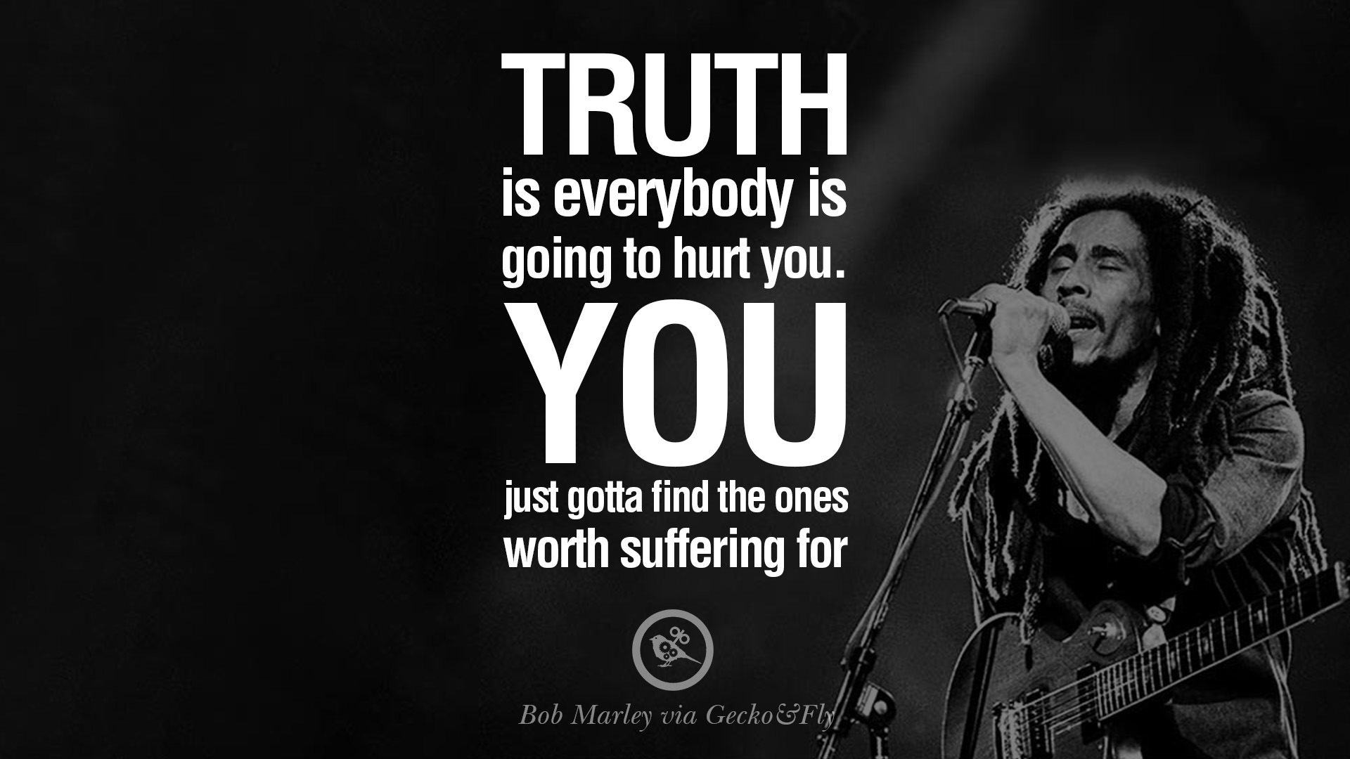 Gambar kutipan Bob Marley