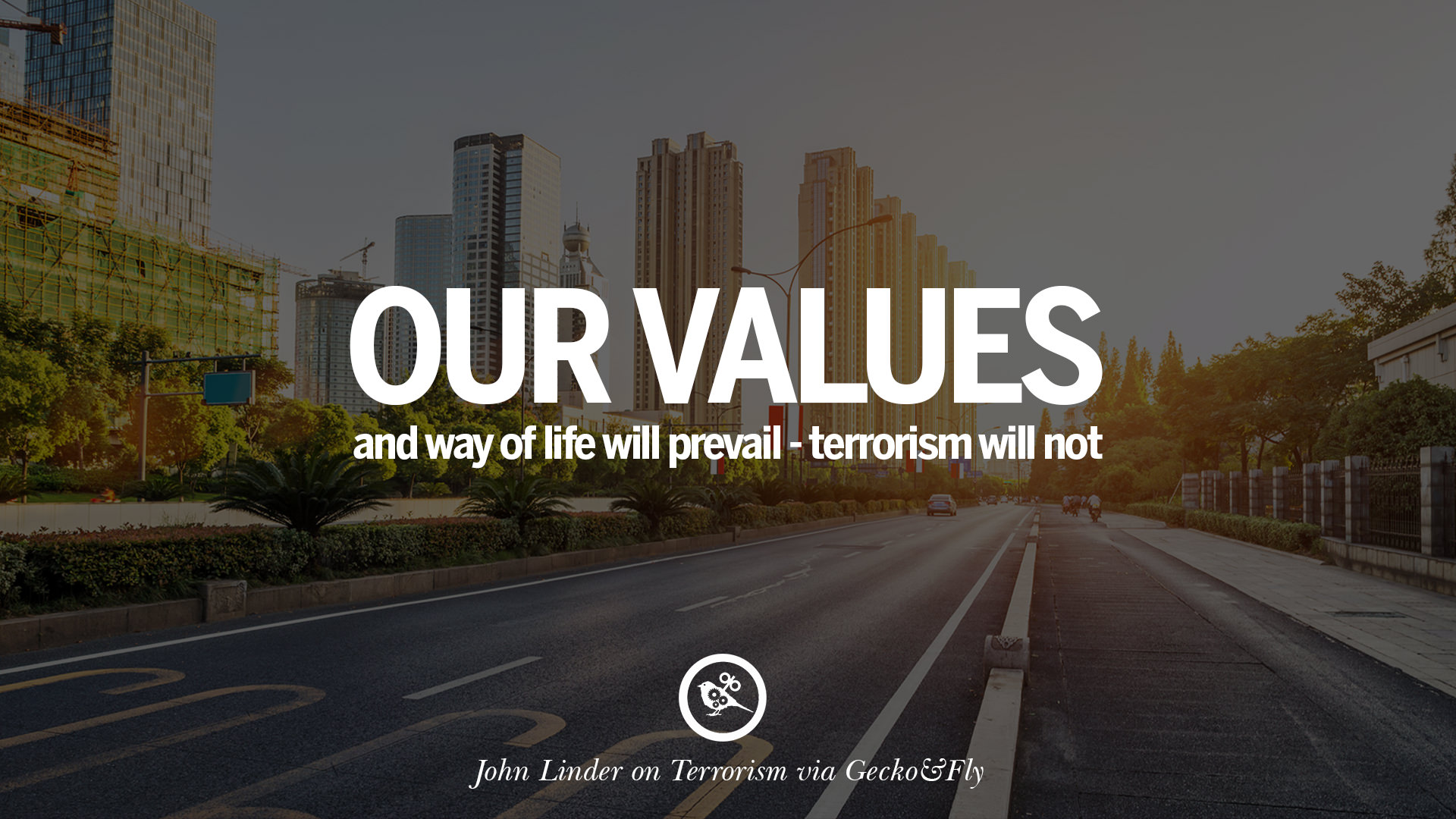 quote against terrorism