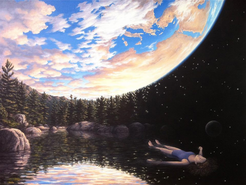 Seamless Optical Illusion Pictures, Paintings and Art The Phenomenon of Floating