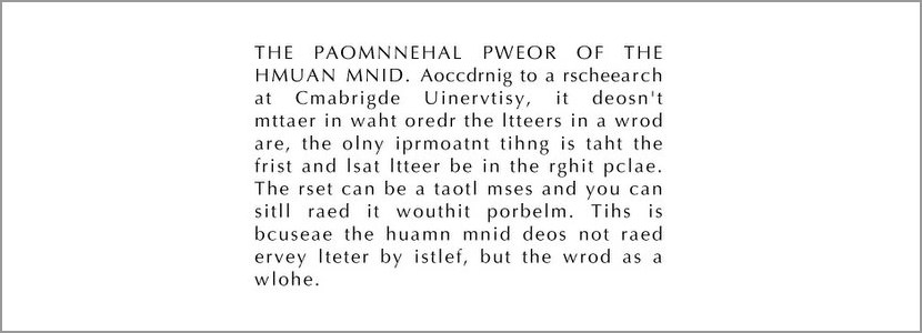 first last word text optical illusion