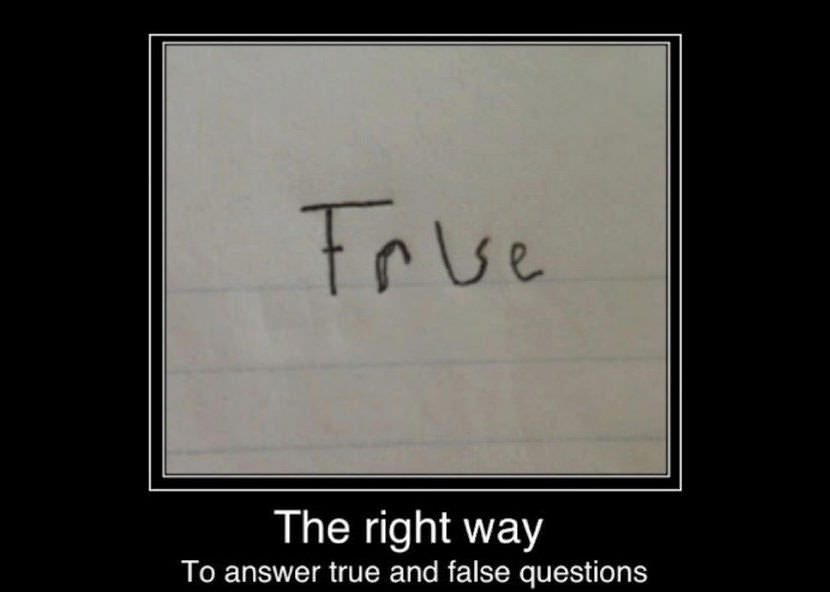 true false illusion