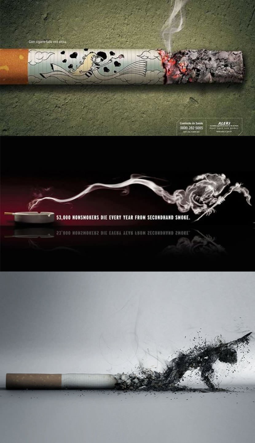 22 Creative Guerrilla Quit Smoking Advertisement, Posters And Slogans