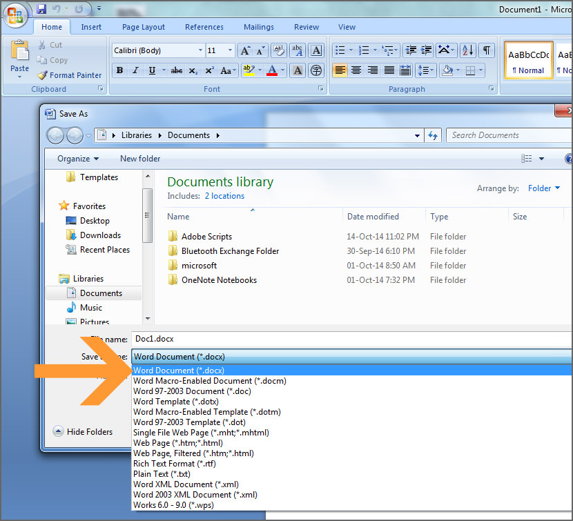 How to Convert and View Microsoft Office DOCX Format with Office