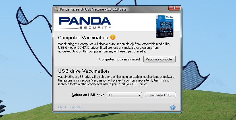 panda usb vaccination Free Disable USB Autorun Virus Protection and Scanner