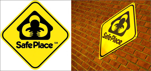 safe place bad logo