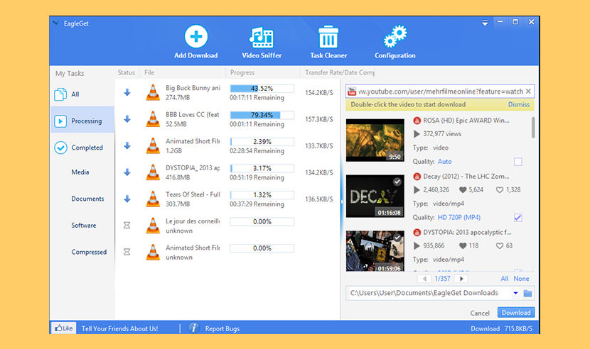 6 Free Internet Download Managers IDM And Accelerator [ No ...