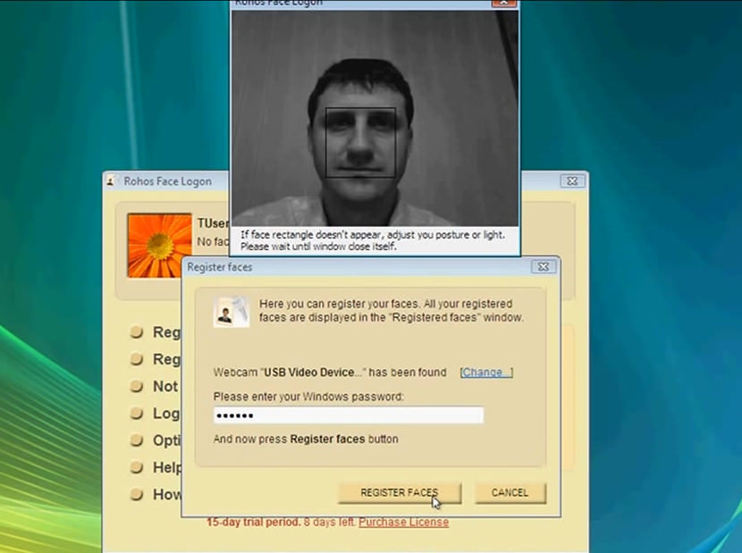 Face Recognition Windows 7