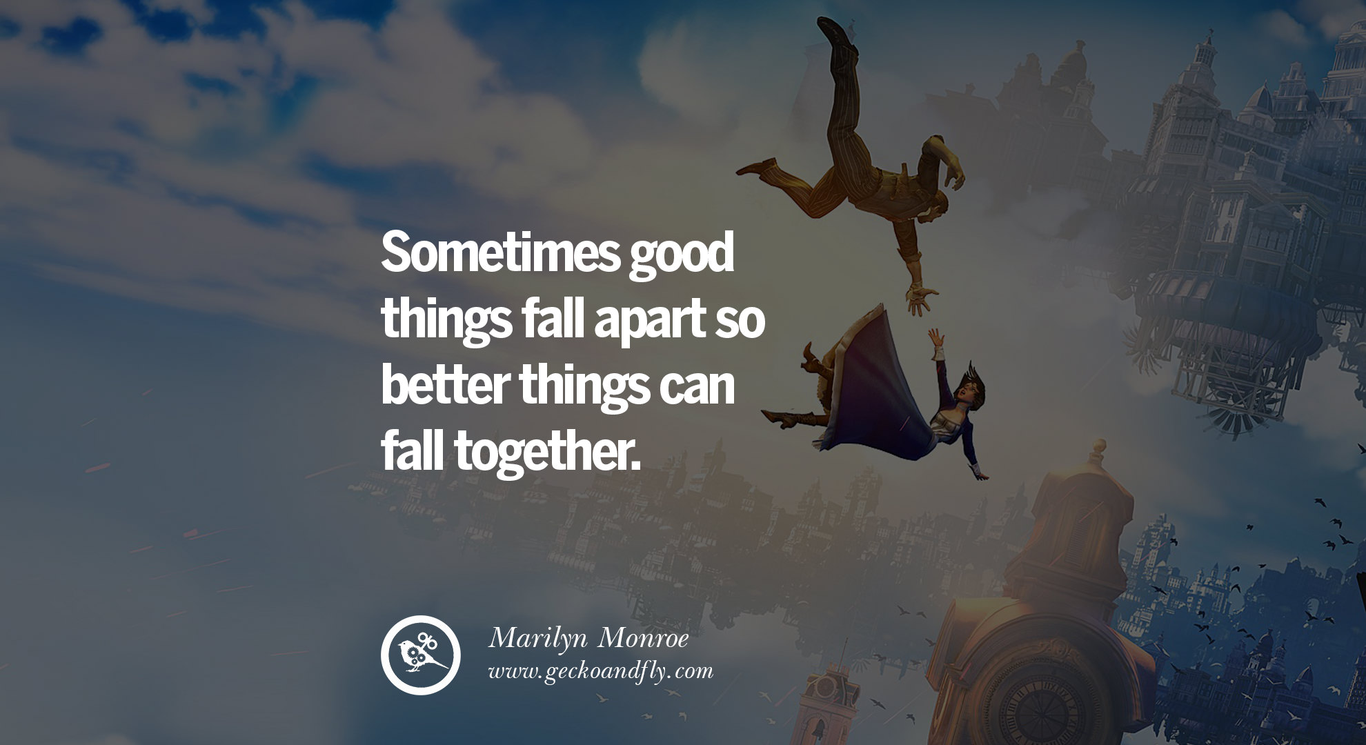 Are falling перевод. Millennium good things Fall Apart. Bioshock Infinite обои. I Fall Apart sometimes. Fall of Life and Love.