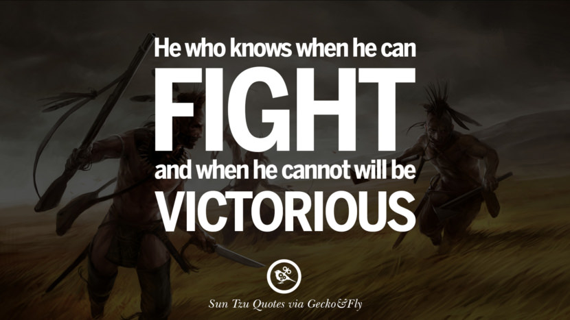 La mejor victoria es cuando el adversario se rinde por voluntad propia antes de que haya hostilidades reales... Es mejor ganar sin luchar. sun tzu art of war quotes frases arte da guerra enemigo instagram twitter reddit pinterest tumblr facebook