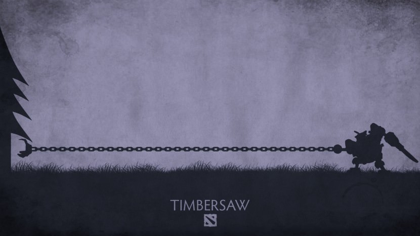 Timbersaw download dota 2 heroes minimalist silhouette HD wallpaper