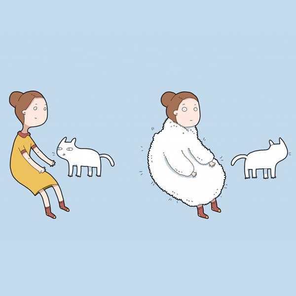 Funny Doodles For Cat Lovers