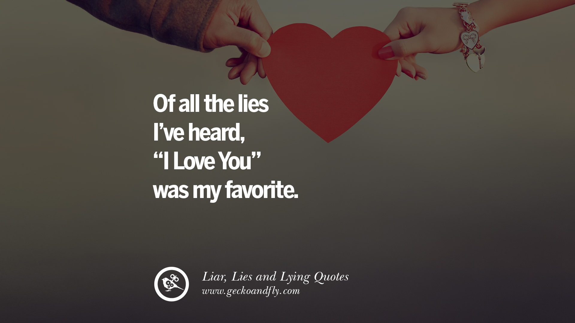 Why lie quotes