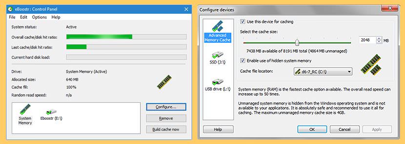 eboostr ram disk RAMDisk vs SSD - Ten Times Faster Read and Write Speed