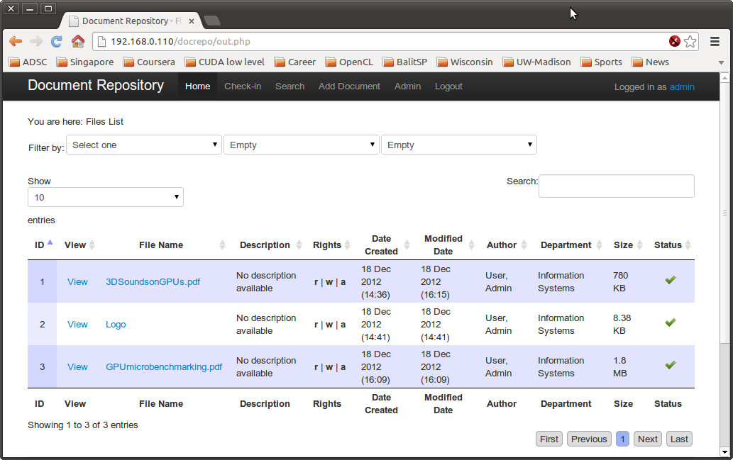 open source document management php mysql