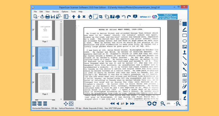 document scanner software for windows 10