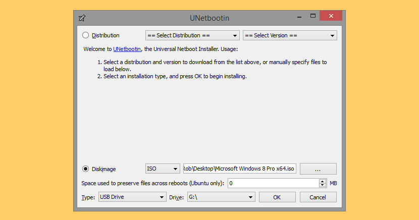 make a bootable usb for pc on mac with netbootin