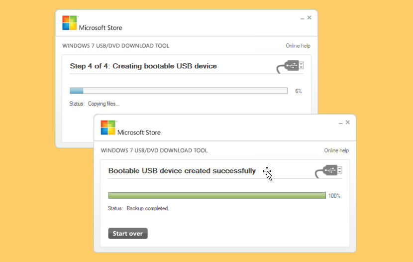 Windows USB загрузочный инструмент Бесплатный инструмент для создания загрузочных Windows 7 и 10 на USB-накопителе