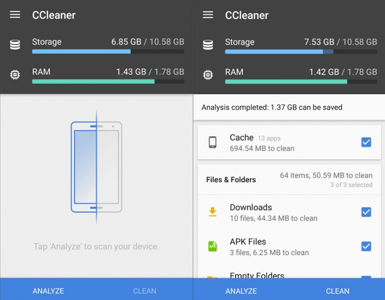 3 Free Apps To Clean Up Android And Free Up Storage Space