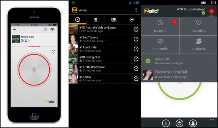 samsung watch walkie talkie app