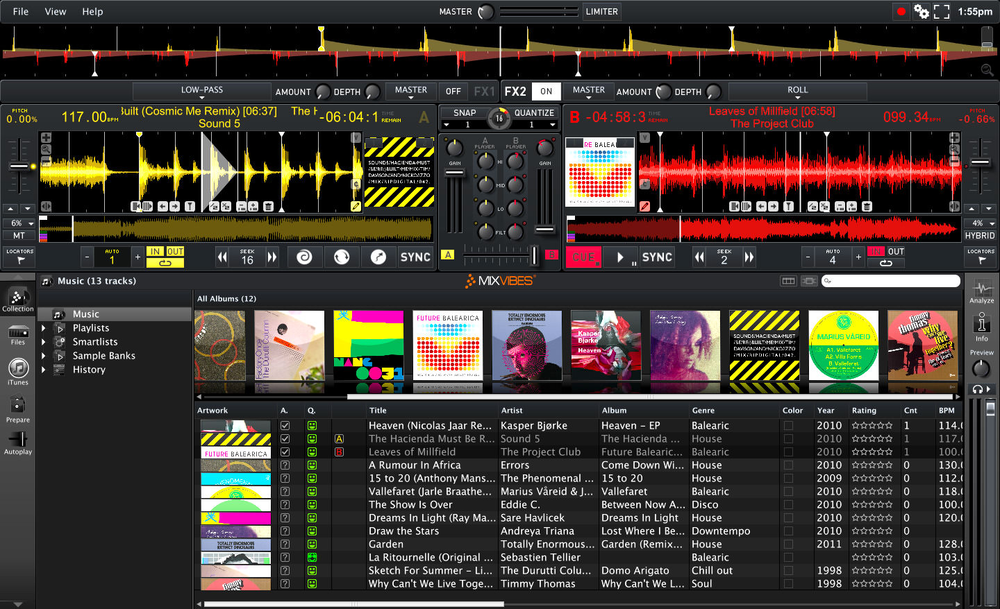 cross dj free tutorial