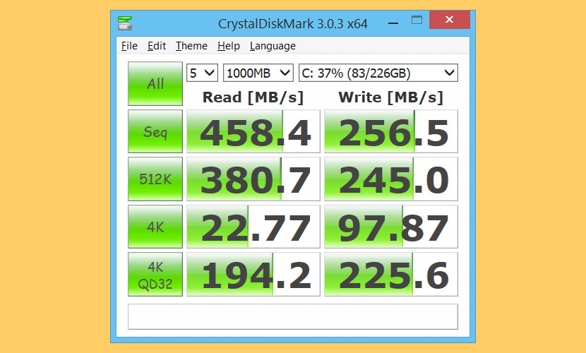 CrystalDiskMark free instals