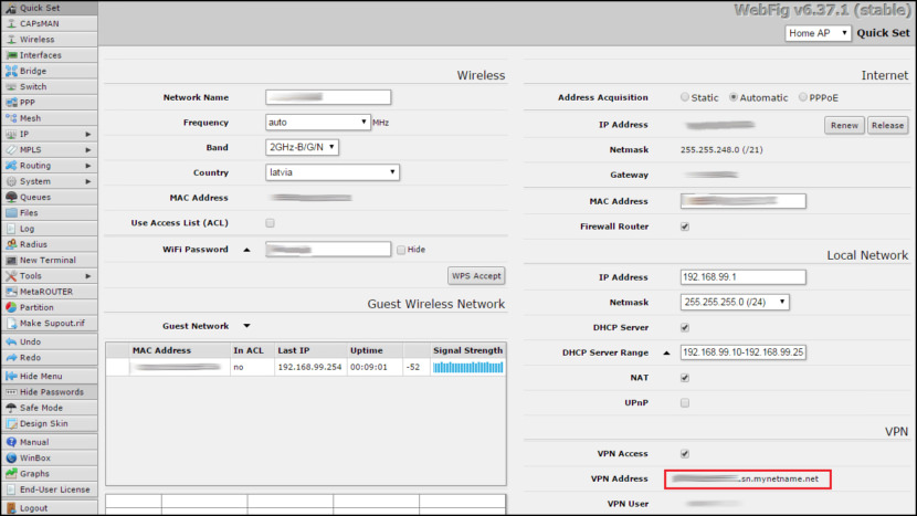 router os x86