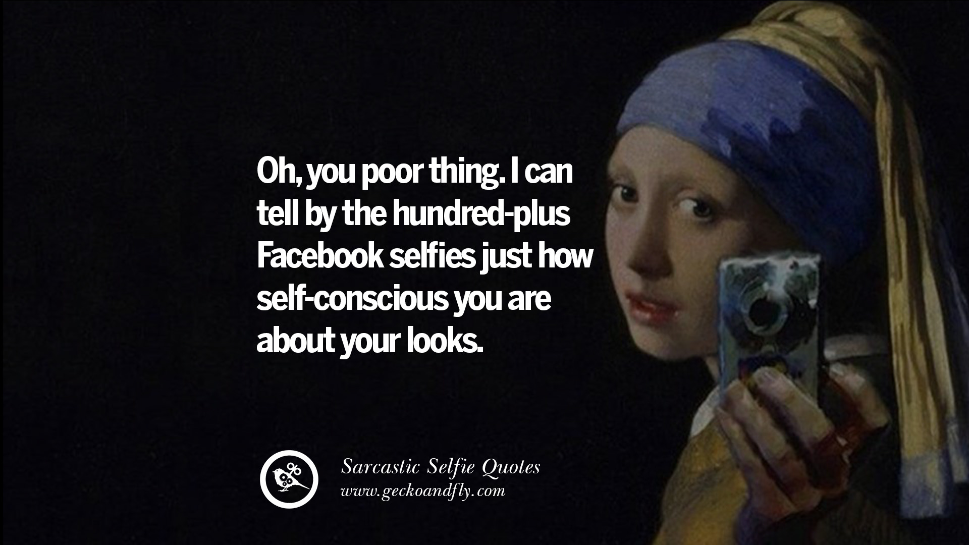 Too many selfies on facebook