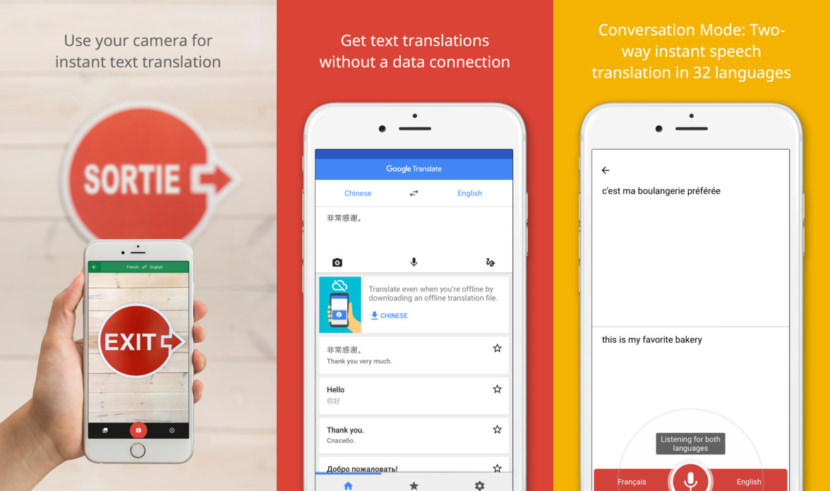 google translate app online instead offline