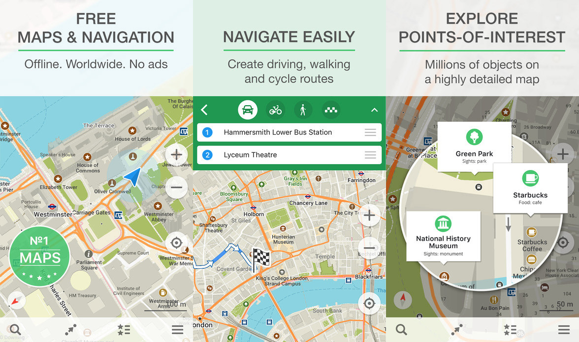 Best Free Offline Map App Ipad