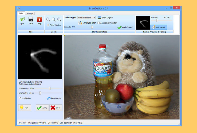 detect measure image blur software