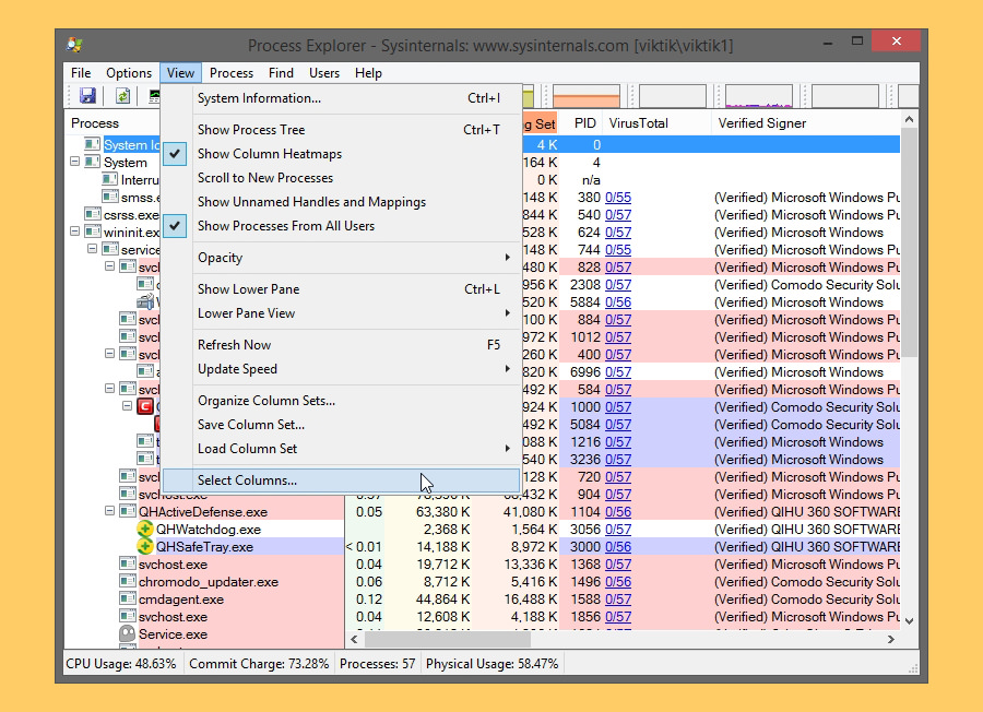 sysinternals open file monitor