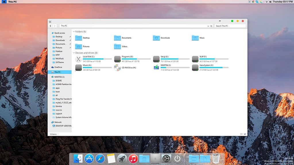 mac os theme for windows 10 64 bit free download