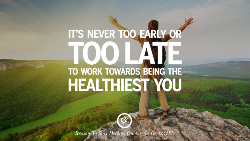 10 Motivational Quotes On Reasons To Stay Healthy And Exercise