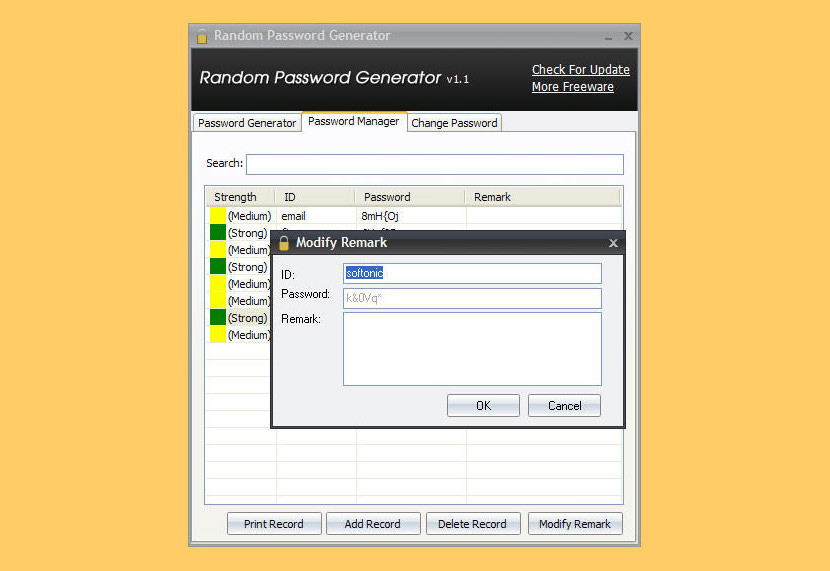 randomized password creator