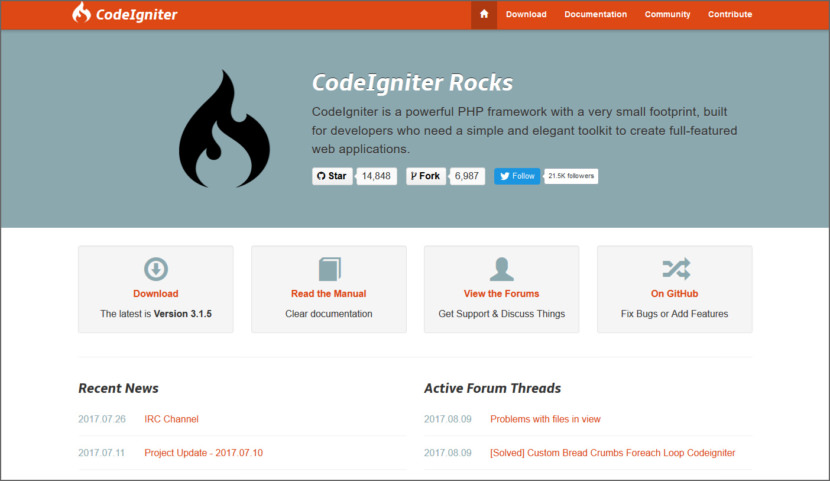 CodeIgniter