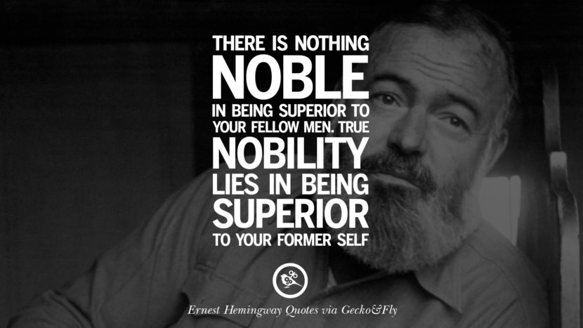 14 Quotes By Ernest Hemingway On Love Life And Death 3478