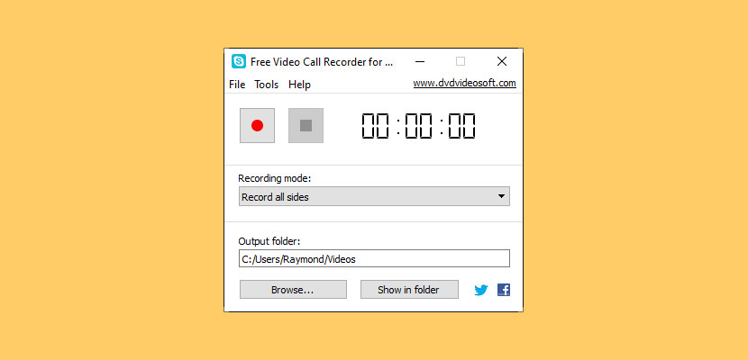 dvdvideosoft free skype video recorder not launching skype