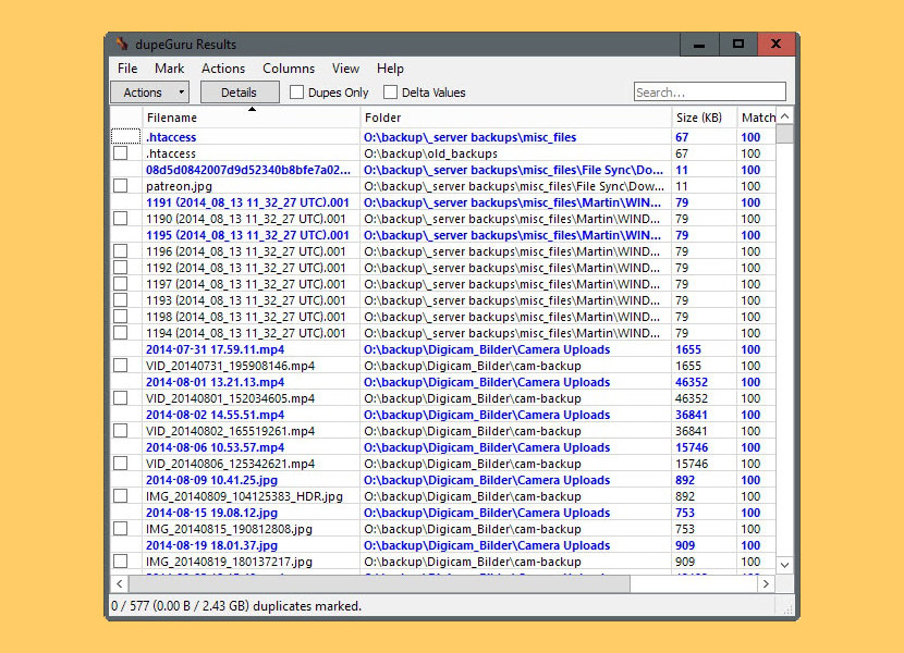 duplicate cleaner pro vs dupe guru