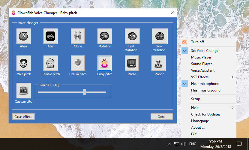 clownfish voice changer download mac