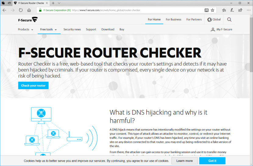 F-Secure Router Checker