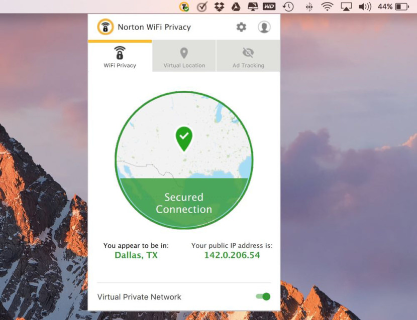 norton vpn with lifelock