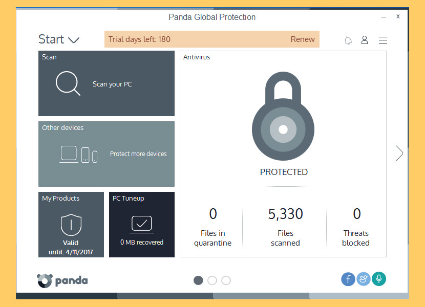 panda security trial