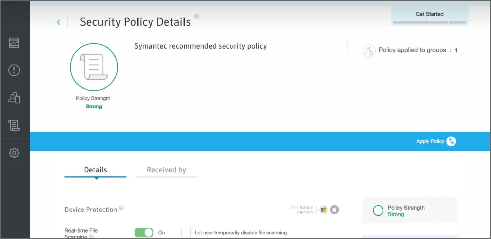 linux symantec endpoint protection