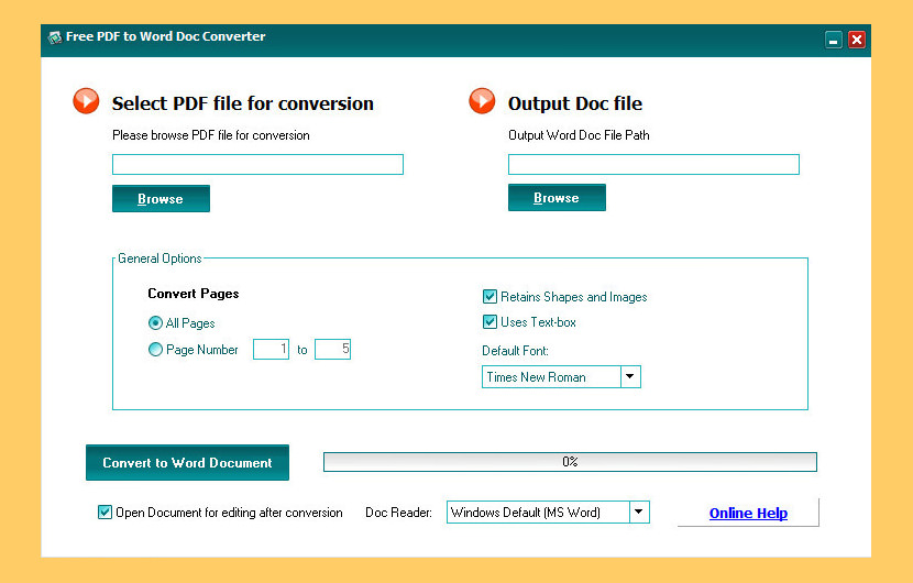 Jpg To Word Converter Online Free / 6 Free Bulk Convert Pdf To Editable Word Docx Excel Jpeg And More : The layout will be kept in output word file.