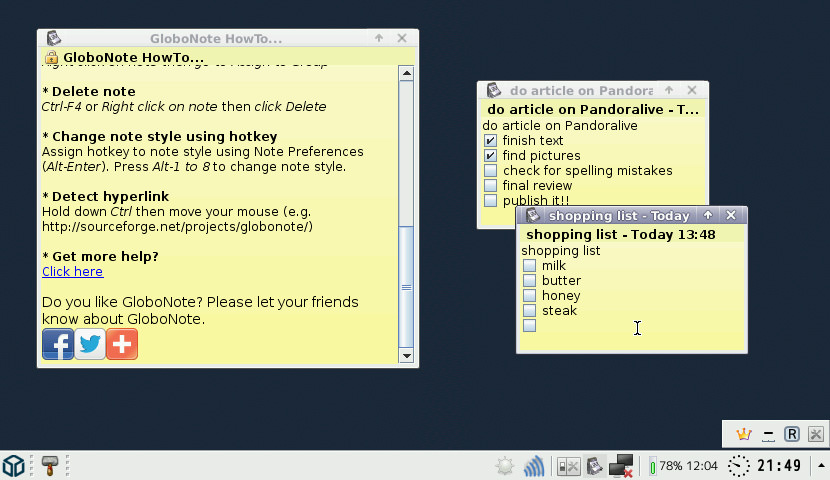 Sticky notes deals freeware