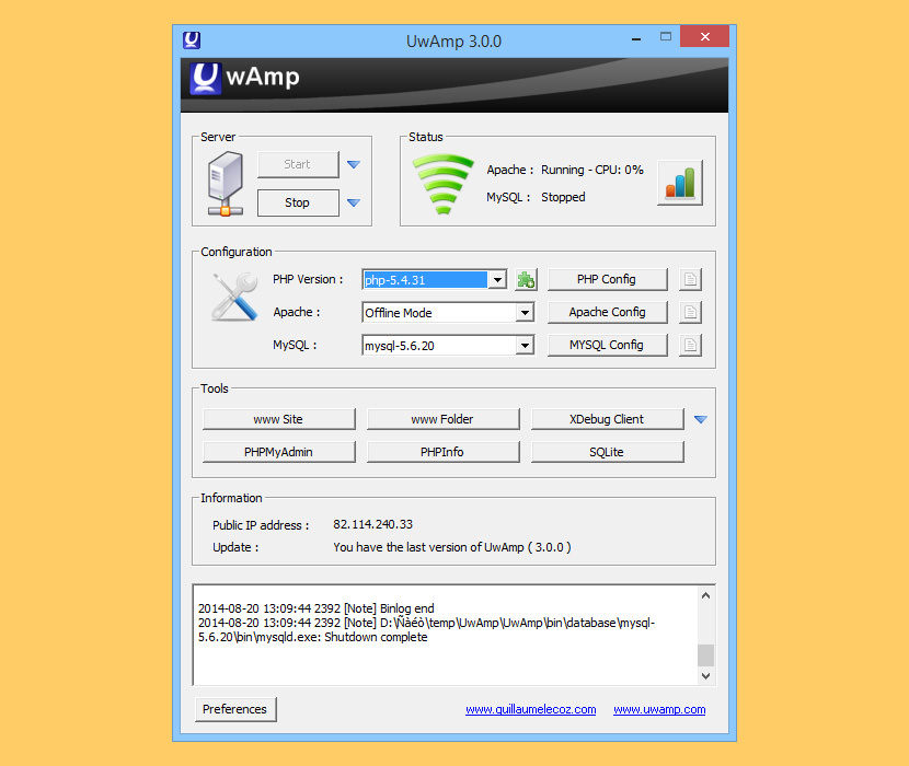 wamp server for mac os x free download